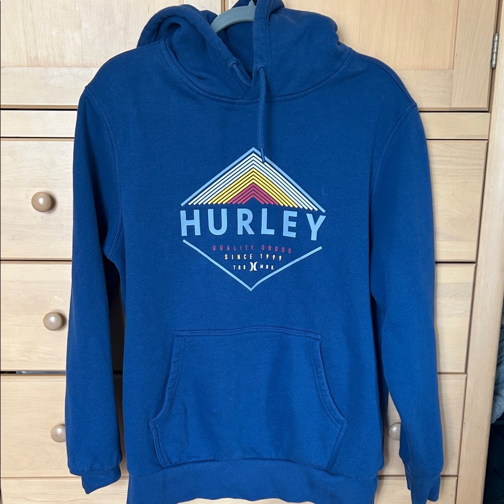 Hurley Navy Graphic Men's Hoodie